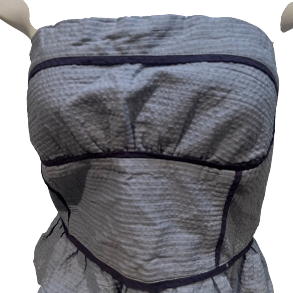 Free People Tara Tube Top Strapless Faded Denim Blue Size Medium New with Tag - Picture 9 of 15